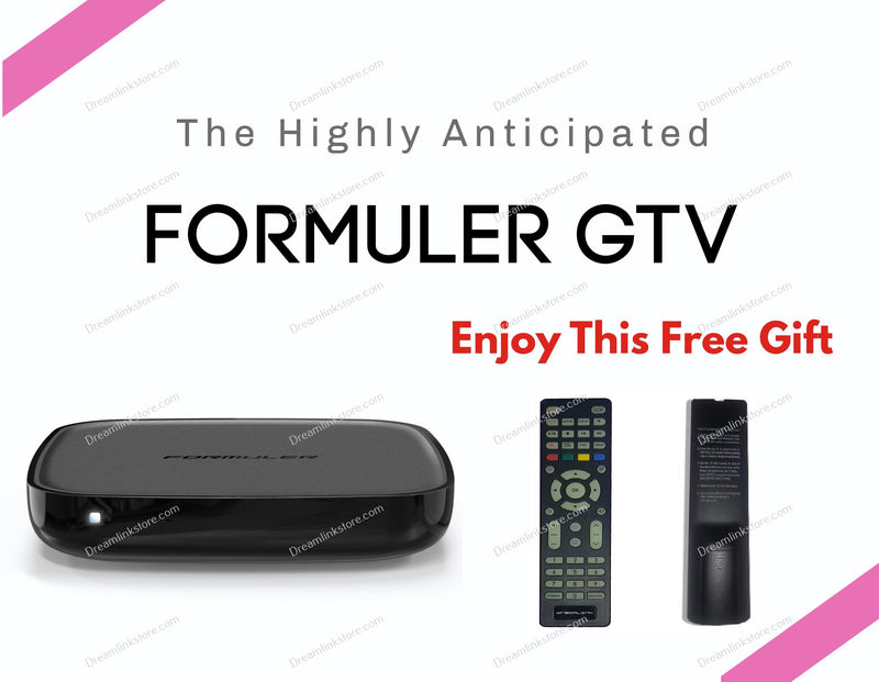 Formuler GTV 4K Media Streaming Box Dreamlink-Formuler Luminous Original Remote 