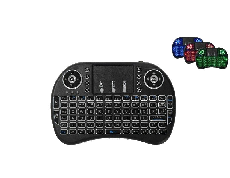Backlit Wireless Mini Keyboard with Touchpad