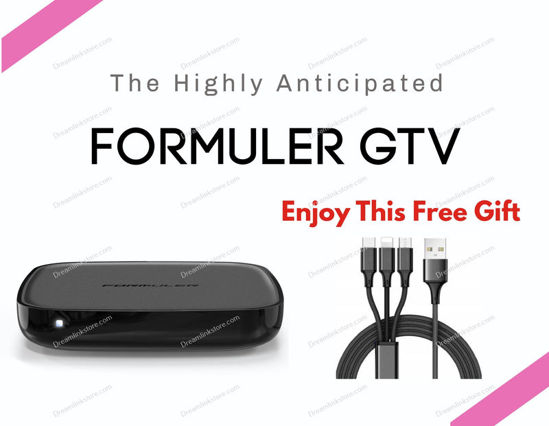 Formuler GTV 4K Media Streaming Box Dreamlink-Formuler 3 IN 1 USB Phone Charger Cable 