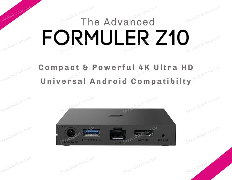 Dreamlink/Formuler Z10 Pro 4K Android Media Streamer with Dual Band WiFi 5G  | 2GB RAM |16GB Storage
