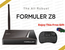 Formuler Z8 PRO 4K Media Streaming Box Formulerstore.com Backlit Keyboard & Mouse Pad 
