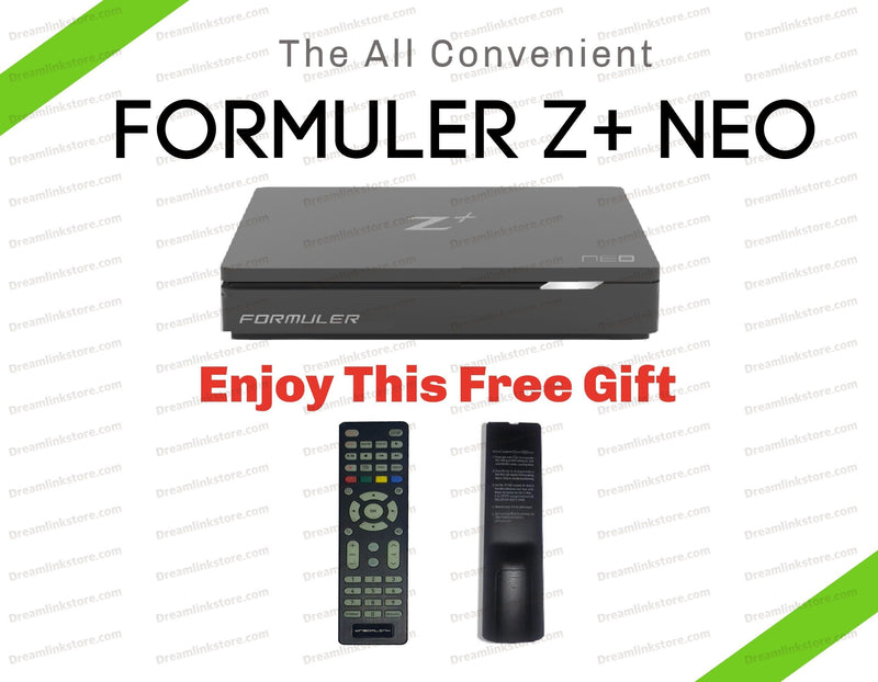 Formuler Z+NEO 4K Media Streaming Box Dreamlink-Formuler Luminous Original Remote 